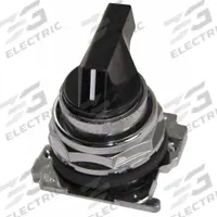 EATON Long-Handled Selector Switch: 30 mm Panel Mount Size, 3 Positions, 3 Cam, Series 10250T (MPN 10250T3053). Key specifications — Action: Maintained/Maintained/Momentary; Cam: 3; Brand: EATON; Switch Bezel Material Type: Metallic.