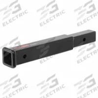 CURT Trailer Receiver Tube Extender: 2 in Compatible Hitch Size, 14 in Overall Lg, Carbon Steel (MPN 45795). Key specifications — Brand: CURT; Material: Carbon Steel.