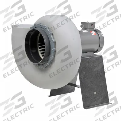 Plastec Blower: 14 5/8 in Wheel Dia, Direct Drive, Includes Drive Pack - Corrosion-Resistant Direct-Drive Blowers