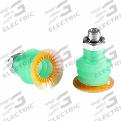 SCHMALZ Vacuum Pad Assembly: Multi-Bellows, 3.5 Folds, G1/4 in Vacuum Port, 43.5 mm Pad Dia, 30/55A (MPN 10.01.06.05597). Key specifications — attr1019136: 10.01.06.05597; attr1019138: SCHMALZ; attr1019139: 30/55A.