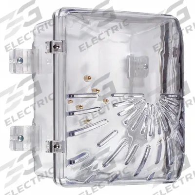 STI Hornstrobe Damage Stppr,4 Inch Enc Bkbx: Polycarbonate, 8 1/2 in Overall Dp - Covers for Alarms & Wall Fixtures