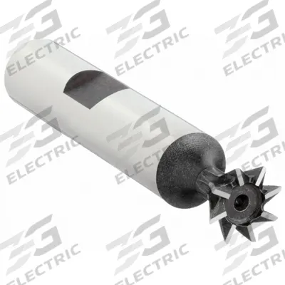 KEO Dovetail Cutter: High Speed Steel, 60°, 3/8" Cut Dia, 3/16" Cut Wd - High-Speed Steel Dovetail Milling Cutters