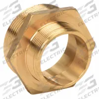 MOON AMERICAN Fire Hose Adapter: 2 in_2 1/2 in Compatible Pipe Size, NPT x NH, Straight, Brass, Hex (MPN 358-2062521). Key specifications — attr660750: NPT x NH; attr660755: 2 in x 2-1/2 in.