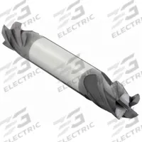 APPROVED VENDOR Square End Mill: Carbide, AlTiN Coated, Double End, 4 Flute, 9/32" Mill Dia (MPN 236-001089)