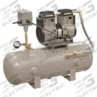 WELCH Tank Vacuum System: 0.5 hp, 1 Phase, 115V AC, 26 in Hg Max Vacuum, 7.1 cfm, Rocking Pump (MPN 8150B-30). Key specifications — attr50761: 115V AC; attr50712: WELCH; attr51763: 1.
