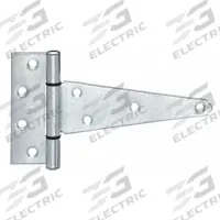 APPROVED VENDOR Tee Hinge: Steel, 4 1/4 in Leaf Ht, 1 13/16 in Leaf Wd (MPN 4PB45). Key specifications — Material: Steel.
