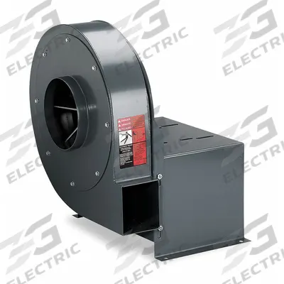 Dayton High Pressure Blower: 12 1/2 in Wheel, Direct Drive - High-Pressure Direct-Drive Blowers without Drive