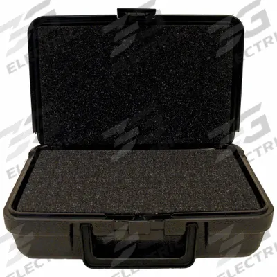 PLATT Protective Case: 6 in x 9 1/2 in x 2 3/4 in Inside, Pick and Pluck/Solid - Suitcase-Style Cases