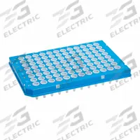MTC BIO PCR Well Plate: Non-Sterile, 96 Wells, 0.25 mL, 5.46 mm Dia, RNase/DNase Free, Round (MPN P9096-HSW). Key specifications — Brand: MTC BIO; Body Color: White; RNase/DNase Free: Yes; Well Shape: Round; Material: Polypropylene.