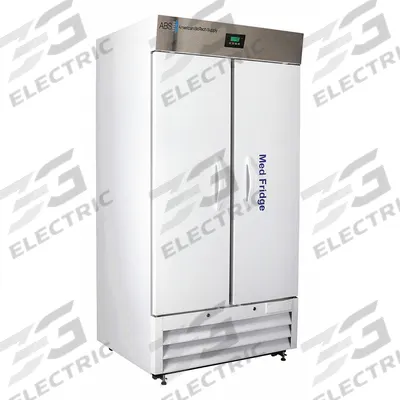 AMERICAN BIOTECH SUPPLY Lab Refrigerator: 36 cu ft, Upright, 2°C to 7°C, 34 3/4 in Overall Dp - Pharmacy & Vaccine Refrigerators