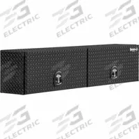BUYERS PRODUCTS Top Sider: Topside Truck Box, Double Flip-Up Doors Lid, T-Handle Compression, Black (MPN 1721351). Key specifications — Brand: BUYERS PRODUCTS; Color: Gloss Black; Lock Type: Keyed.