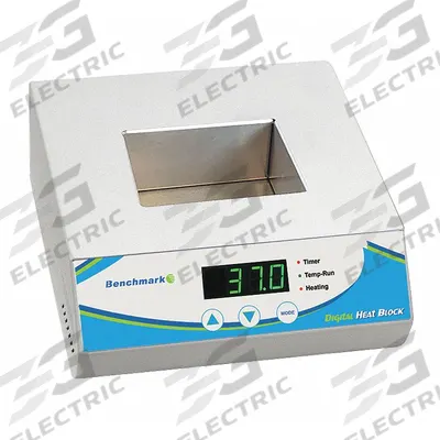 BENCHMARK SCIENTIFIC Digital Dry Bath: 7 3/4 in Overall Dp, 3 1/4 in Overall Ht - Dry Baths