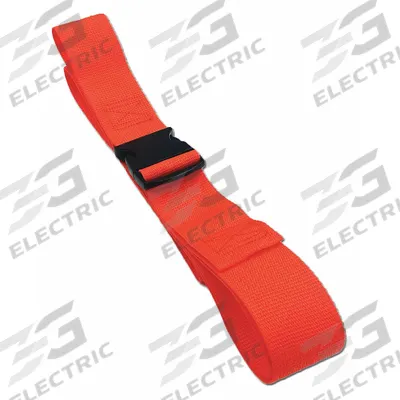 DICK MEDICAL SUPPLY Strap: 9 ft, Polypropylene, Side Release - Straps for Backboards & Stretchers