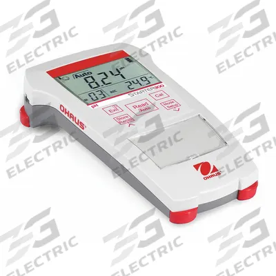 OHAUS pH Meter: Millivolt/pH/Temp, Electrodes Sold Separately, Reagents Sold Separately - Handheld pH Meters