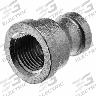 USA INDUSTRIALS Metal Pipe Straight: Straight, 1/4 in x 1/8 in, Class 125, 125 psi - Chrome-Plated Threaded Low-Pressure Pipe Fittings
