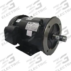DAYTON General Purpose Motor: C-Face/Rigid Base Mount, Totally Enclosed Fan Cooled, 3 hp, 1,765 RPM (MPN 36VF22). Key specifications — Brand: DAYTON; Nameplate Voltage @ 60 Hz: 230/460V AC; Full Load Current @ 60 Hz: 8.43/7.62 A; Nameplate RPM @ 60 Hz: 1,765 RPM; Motor Enclosure: TEFC.