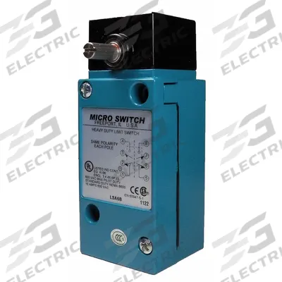 Honeywell Non Plug-In Limit Switch: Roller Lever, Metallic, Momentary, Non Plug-In - Rotary-Motion Limit Switches without Levers