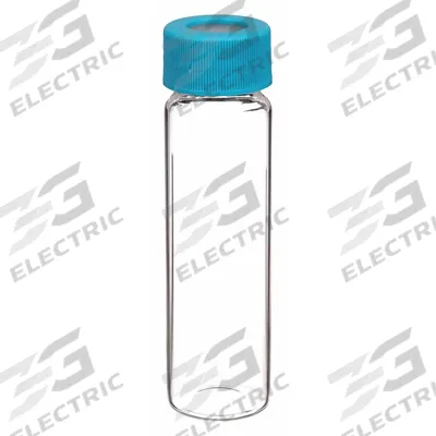APPROVED VENDOR Vial with Cap: 22 mL, A, Includes Closure, Polypropylene, 23 mm Body Dia - Glass Sample Vials