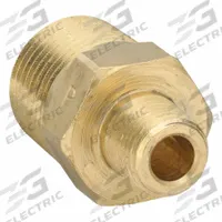 PARKER Metal Pipe Straight: Hex Nipple, 3/8 in x 1/8 in, Male NPT Threaded x Male NPT Threaded (MPN 216P-6-2). Key specifications — Maximum Operating Pressure: 1,000 psi.