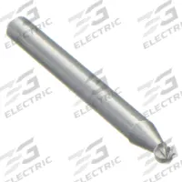 DREMEL Engraving Bit: High Grade Steel, Ball/Round, 1/8 in Head Wd, 1/8 in Head Lg, 2 PK (MPN 107). Key specifications — attr1097418: Ball; attr1097420: High Grade Steel; attr1097427: DREMEL.