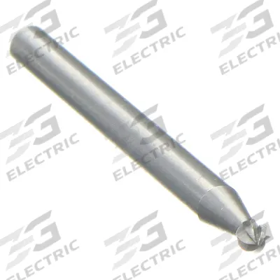 DREMEL Engraving Bit: High Grade Steel, Ball/Round, 1/8 in Head Wd, 1/8 in Head Lg - Carving & Engraving Bits for Rotary Tools
