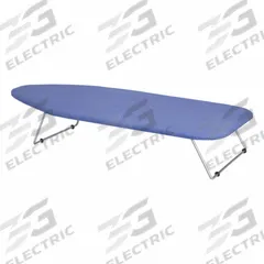 PRESSTO VALET Tabletop Ironing Board: Tabletop, Blue, 30 in Overall Lg, 12 1/2 in Overall Wd (MPN PV122101). Key specifications — Color: Blue; Includes: Hanging Hook.