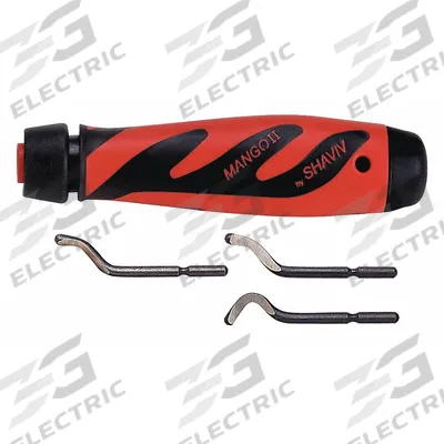 SHAVIV Deburring Tool Set: E100/E200/E300 Blade - Replaceable-Blade Hand Deburring Tools