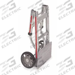MAGLINER Folding Hand Truck: 500 lb as Hand Truck, Extendable Folding, Silver, 14 in W x 7 in D (MPN FTA19E11L). Key specifications — Color: Silver; Brand: MAGLINER.