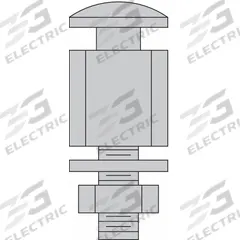 HOFFMAN Panel Mounting Kit: For Mounting Components, Steel (MPN APMK3RL014). Key specifications — Finish: Plated; Brand: HOFFMAN; Accessory Type: Panel Mounting Kit; Application: For Mounting Components; Material: Steel.