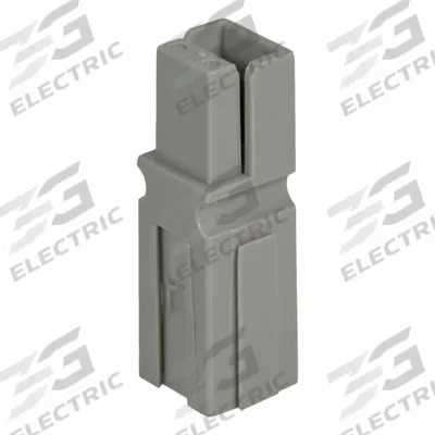 ANDERSON POWER PRODUCTS Housing: PP75, Gray, Polycarbonate, MPN 5916G16-BK - Powerpole Connector Housings