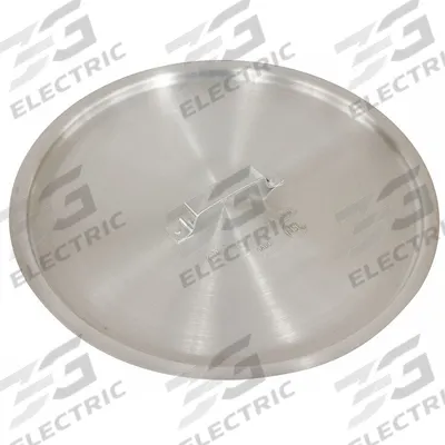 CRESTWARE Sauce Pot Cover: 5 qt Compatible Pot Capacity, Aluminum - Covers