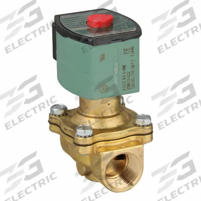 REDHAT Solenoid Valve: 2-Way, Normally Open, 3/4 in Pipe Size, 110V AC/120V AC - 2-Way/2-Position, Normally Open Solenoid Valves