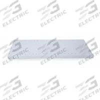 HALLOWELL Shelf: 36 in Overall Wd, 24 in Overall Dp, Solid Shelf, 20 ga, Light Gray, 5 PK (MPN 5138-3624-5PL). Key specifications — attr37155: Light Gray; attr37156: Powder Coated; attr55828: (20) Clips; attr37160: Steel; attr33654: HALLOWELL.