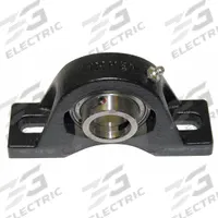 TIMKEN Pillow Block Bearing: 3/4 in Bore, Cast Iron, Set Screws, 1 5/16 in Shaft Ht, 5 in Overall Lg (MPN YAS 3/4 SGT). Key specifications — Brand: TIMKEN; Mounting Bolt Size: 3/8 in; System of Measurement: Inch.