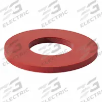 Sealing Washer: FDA Approved, Silicone, Red, 4.3 mm Inside Dia, 9 mm Outside Dia, 1.57 mm Max Thick (MPN ZSW-82). Key specifications — Brand: APPROVED VENDOR; Compatible Product Type: For Use without Nut; Product Type: Sealing Washer; System of Measurement: Metric; X-Ray Detection: Not X-Ray Detectable; Seal Material: Silicone Rubber; Seal Material Color: Red; FDA Approval: FDA Approved.