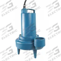 BARNES Sewage Ejector Pump: Cast Iron, Single Phase, 3 hp, 230V AC, 185 gpm Flow Rate @ 10' of Head (MPN 133115). Key specifications — Impeller Material: Cast Iron; Rated Voltage: 230V AC; Brand: BARNES; Discharge Orientation: Vertical; Switch: Not Included.