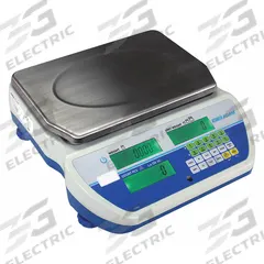 ADAM EQUIPMENT Industrial Bench Scale: 11 3/4 in x 8 1/4 in, 100 lb Wt Capacity - Imperial (MPN CCT48). Key specifications — attr1341383: RS-232; attr1341384: 2 g/0.005 lb; attr1341400: ADAM EQUIPMENT; attr1383935: Stainless Steel.