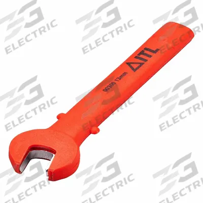 ITL Open End Wrench: Alloy Steel, Chrome, 1/2 in Head Size, 5 3/4 in Overall Lg - SAE, Single End, Open End Wrenches
