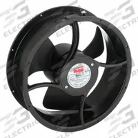 DAYTON Axial Fan: 10 in Dia, 3 1/2 in Dp, IP20, Aluminum, 115V AC, Terminals (MPN 2RTK9). Key specifications — Brand: DAYTON.