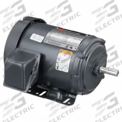DAYTON General Purpose Motor: Rigid Base Mount, Totally Enclosed Fan Cooled, 1 hp, 230/460V AC (MPN 48ZJ85). Key specifications — Brand: DAYTON; Nameplate Voltage @ 60 Hz: 230/460V AC; Full Load Current @ 60 Hz: 4.3/2.1 A; Nameplate RPM @ 60 Hz: 1,155 RPM; Motor Enclosure: TEFC.