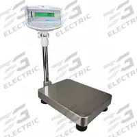 ADAM EQUIPMENT Industrial Bench Scale: 11 7/8 in x 15 3/4 in, 16 lb Wt Capacity - Imperial (MPN GBK 16a). Key specifications — Connection Ports: RS-232; Readability: 0.2 g/0.0004 lb; Brand: ADAM EQUIPMENT; Weighing Surface Material: Stainless Steel.