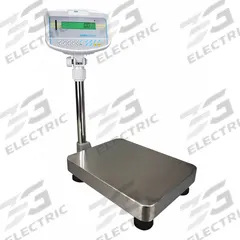 ADAM EQUIPMENT Industrial Bench Scale: 11 7/8 in x 15 3/4 in, 16 lb Wt Capacity - Imperial (MPN GBK 16a). Key specifications — Connection Ports: RS-232; Readability: 0.2 g/0.0004 lb; Brand: ADAM EQUIPMENT; Weighing Surface Material: Stainless Steel.
