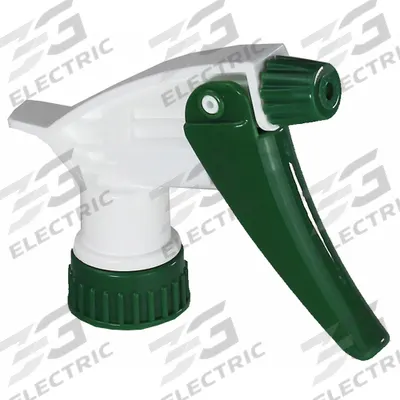APPROVED VENDOR Trigger Sprayer: 24 oz_32 oz Container Capacity, Mist/Stream, Green - Trigger Sprayers