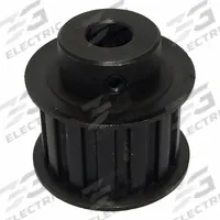 APPROVED VENDOR Timing Pulley: Trapezoidal, Fixed, For L Timing Belt Section, For 1 in Belt Wd (MPN 15LF100X1/2). Key specifications — Brand: APPROVED VENDOR; Tooth Profile: Trapezoidal; Finish: Black Oxide.