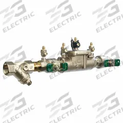WATTS Double Check Valve Assembly: LF007, 3/4 in Pipe Size, FNPT x FNPT, 14.5 in Overall Lg, Plastic (MPN 3/4 LF007M3-QT-S-FZ). Key specifications — Shut-Off Valve Type: Ball Valve; Connection Type: FNPT x FNPT.