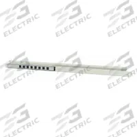 INSTOCK Electrical Outlet Strip and Bin Rail: 48 in Overall Wd, Aluminum (MPN GRPT48-ESBRT-2). Key specifications — Compatible with Manufacturer Model Number: GRPT4830-UC-2; Material: Aluminum; Product Type: Electrical Outlet Strip and Bin Rail; Brand: INSTOCK; Includes: 8 ft Black Power Cord with Plug.