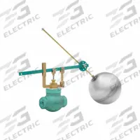 KECKLEY Float Valve Assembly: For Water Media, Angle Valve Body, Cylindrical, Horizontal Piping, Adj (MPN 277SG/IB). Key specifications — Body Material: Iron; Mounting: Horizontal Piping; Arm Adjustability: Adjustable; Brand: KECKLEY; Flow Rate: 61 gpm @ 1 psi; For Media: Water; Rod Thread: 5/16"-18; Valve Series: 77.
