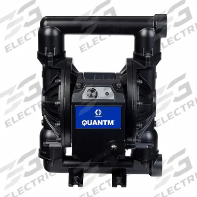 GRACO Electric Diaphragm Pump: Cast Iron Body, 2 in Fluid Connection Size - Stainless Steel Housing EODD Pumps