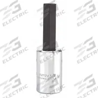 PROTO Socket Bit: 1/2 in Drive Size, Hex Tip, 13 mm Tip Size, 3 41/64 in Overall Lg, Fixed Insert (MPN J5441-13M). Key specifications — attr1204765: Fixed Insert; attr1204767: PROTO.