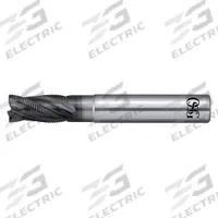 OSG Roughing End Mill: Carbide, WXL Coated, 4 Flute, 18 mm Mill Dia, 32 mm LOC, 0.6 mm Chf (MPN 39151611)